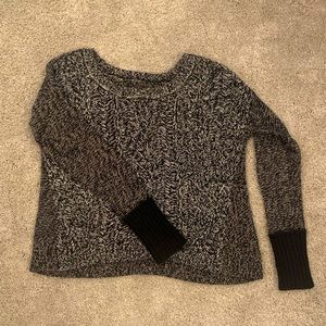 Black and White Sweater